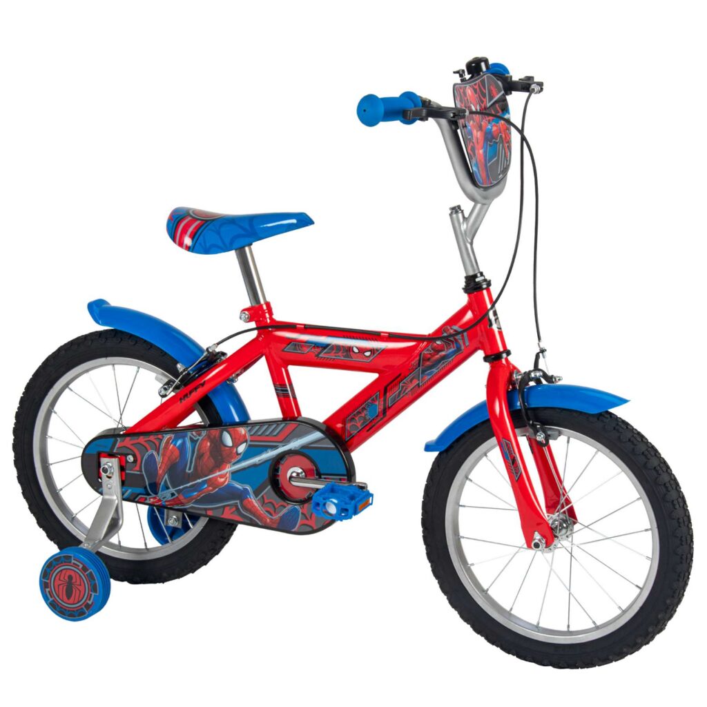Spider-Man Kinderfiets – Jongens – 16 inch – Rood – Twee handremmen