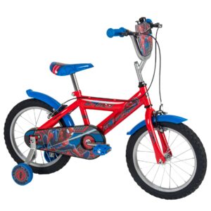 Spider-Man Kinderfiets - Jongens - 16 inch - Rood - Twee handremmen