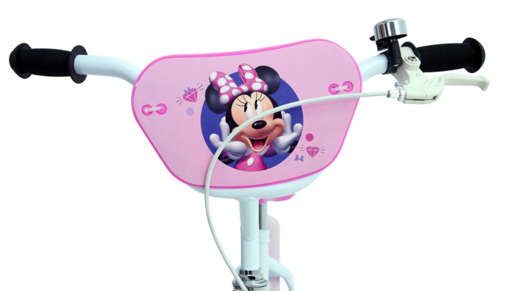 Disney Minnie Kinderfiets – Meisjes – 14 inch – Wit Roze