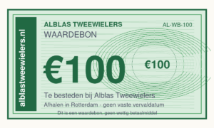 Alblas Tweewielers waardebon van €100,00