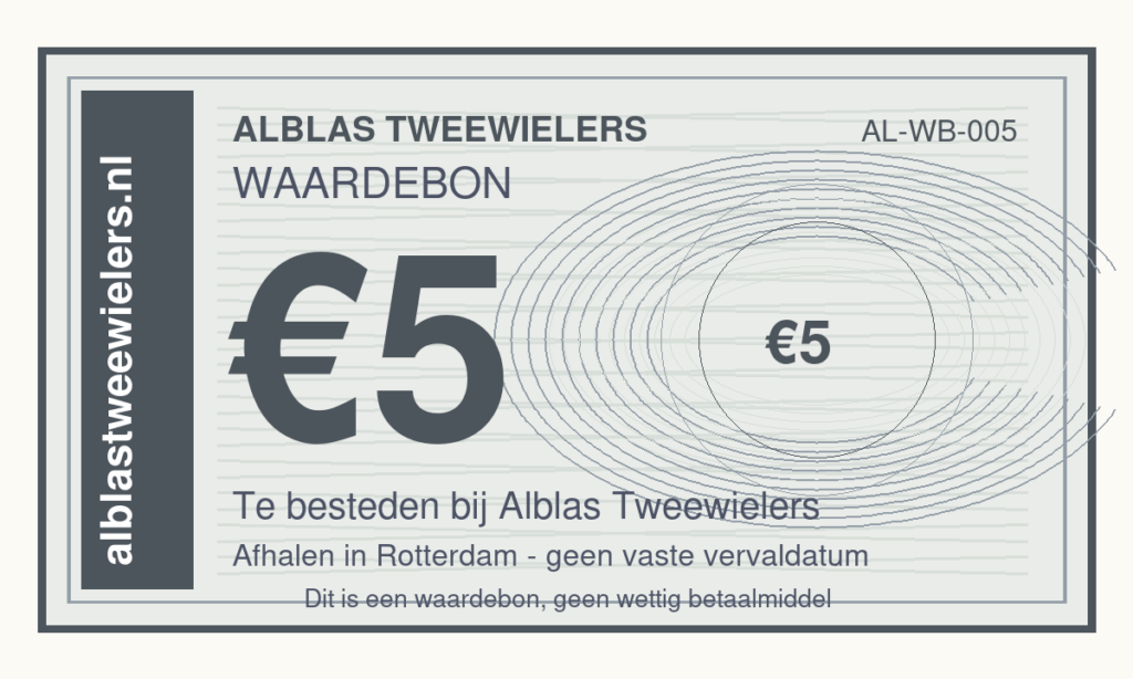Waardebon €5