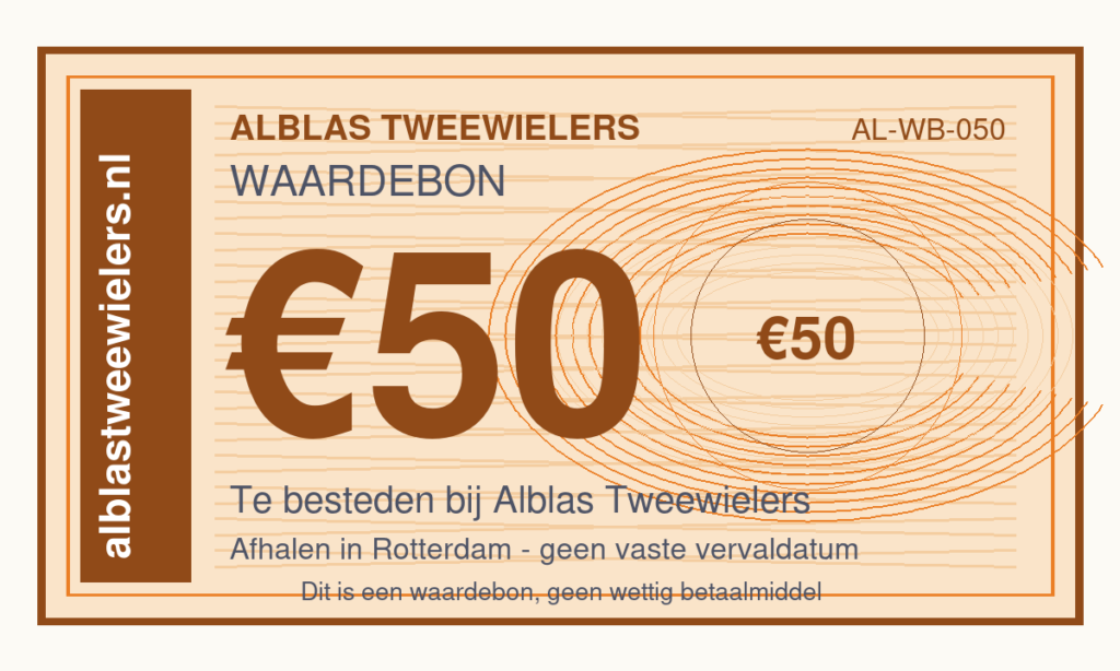 Waardebon €50