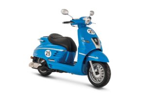 Peugeot Django Sport blauw kopen bij Alblas Tweewielers Rotterdam
